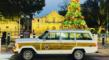 Dos Laredos Brand Wagoneer at the Alamo