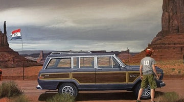 Alex Roullette Painting - Wagoneer Series