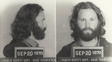 THE MUG SHOT - JIM MORRISON BEING A BAD HOMBRE