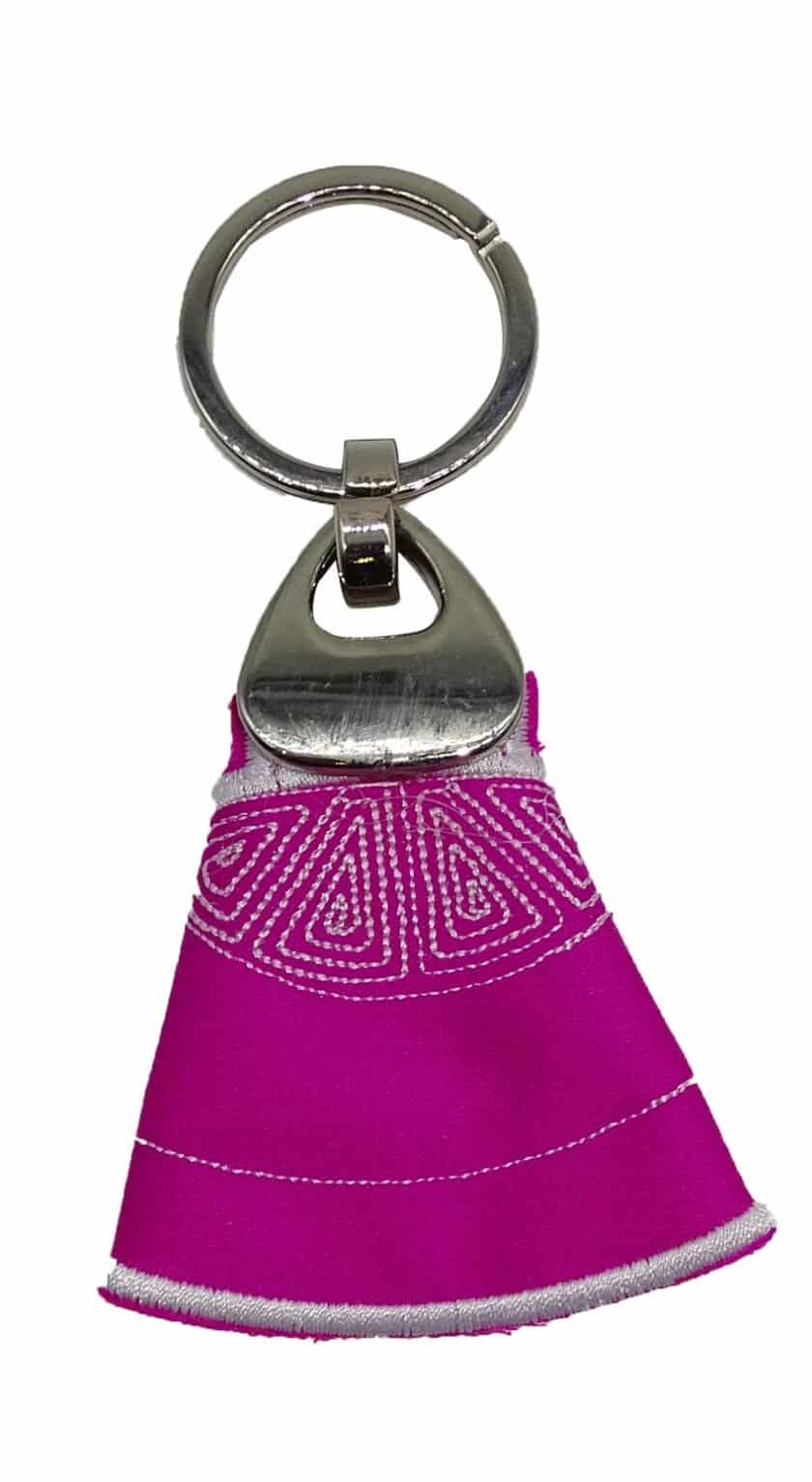 Authentic Bullfighting cape key ring holder