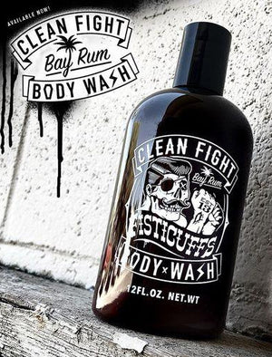 Fisticuffs Bay Rum Body Wash 12 oz Bottle