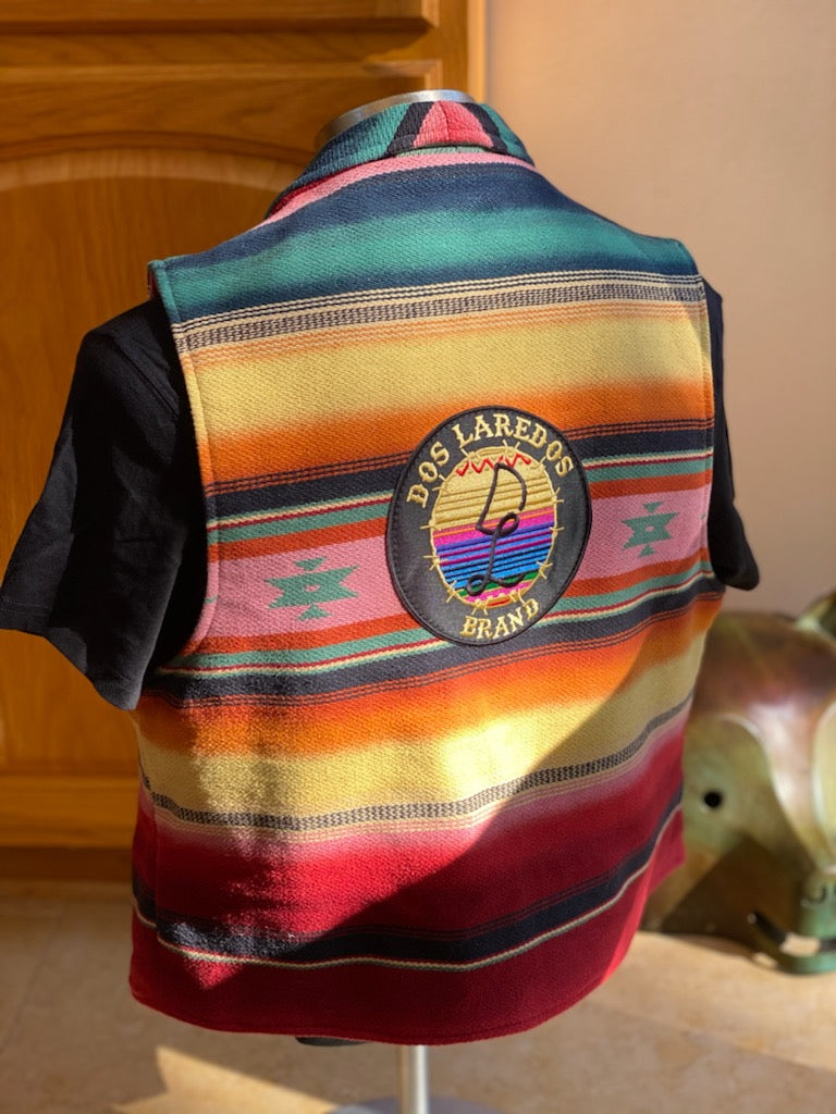 Rare Ralph Lauren Polo Southwestern Chimayo Vest pre RRL DOUBLE RL Made in USA L