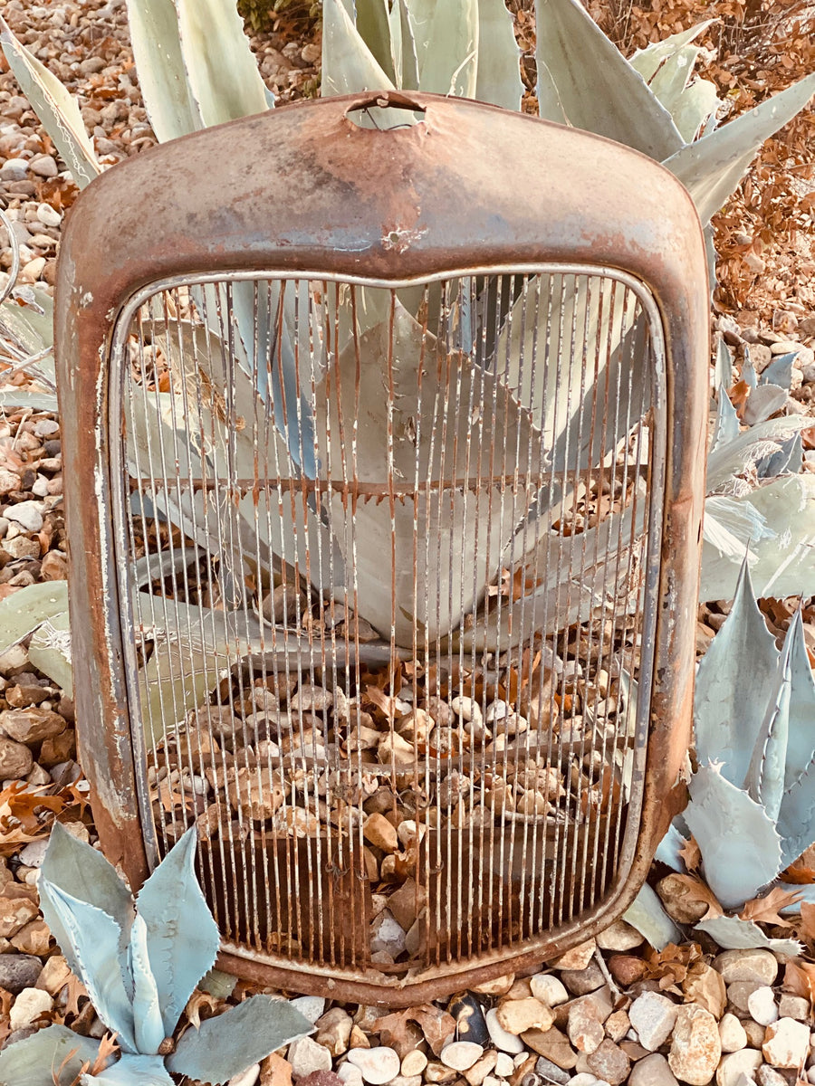 1932 Ford Grille - RUST TILL YOU BUST