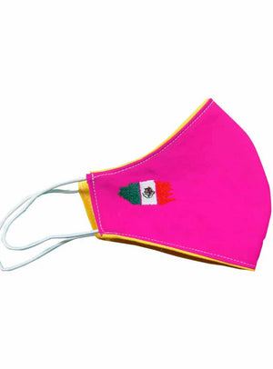 Pink Bullfighting Cape Face mask with filter