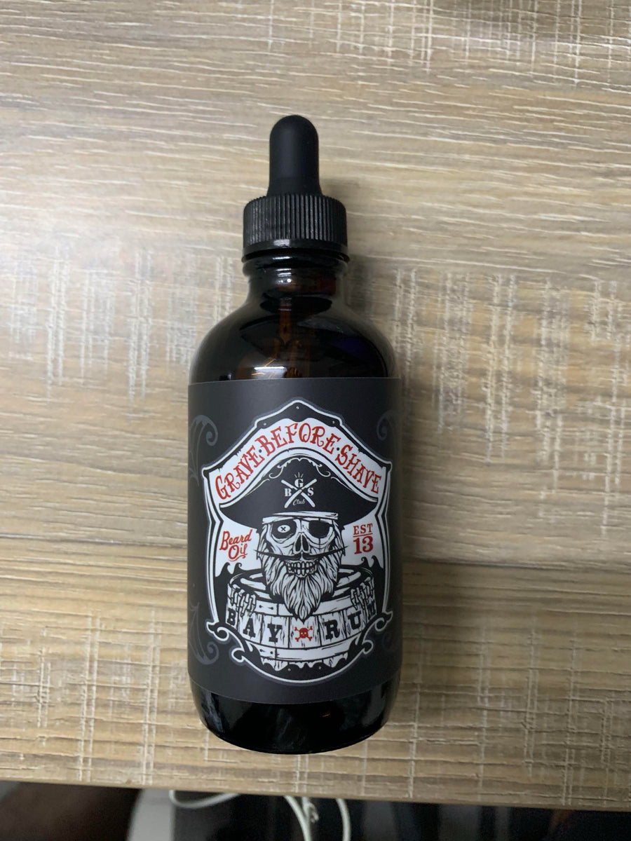 Grave Before Shave Bay Rum Beard Oil (Bay Rum) 1 oz