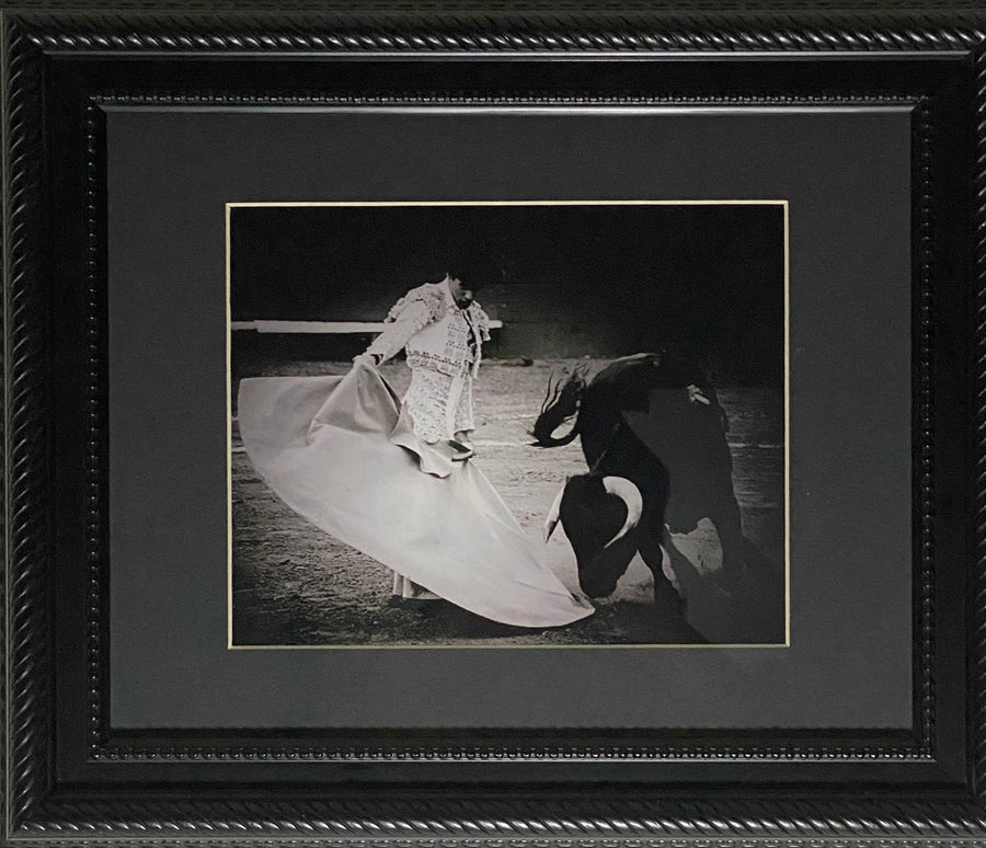 Bullfighting Photography Art "EL CAPOTE" Black and White