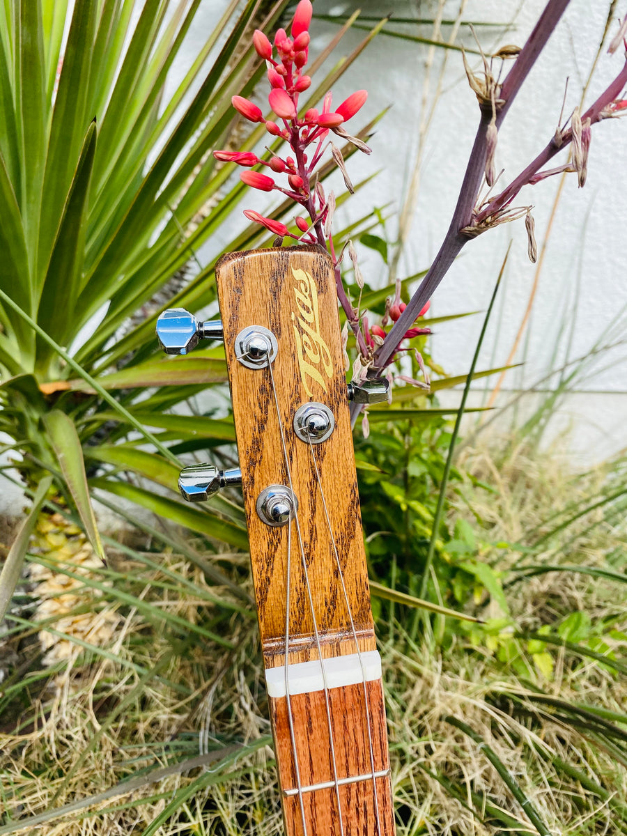 Teja Cigar Box Guitar with Vintage Texas 68 Plate HEMISPHERE