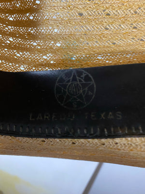 Laredo Texas Hats Straw Hat Made in Mexico