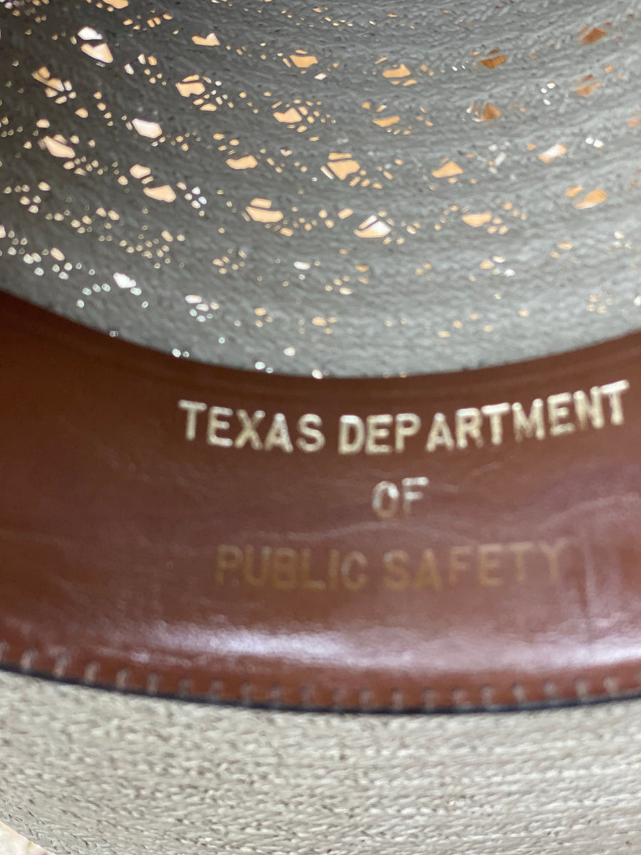 Vintage Laredo Texas department of Public Safety draw hat