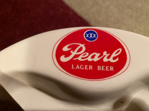 Vintage Pearl Beer Ashtray Promotional Collectible