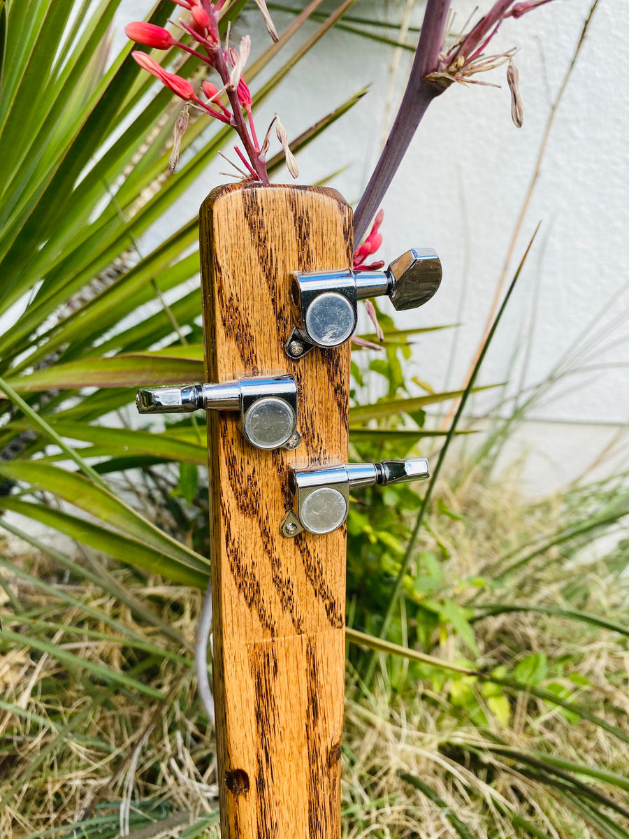 Teja Cigar Box Guitar with Vintage Texas 68 Plate HEMISPHERE